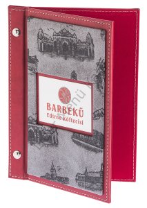 Kod: 0174 Vidalı Plakalı İstanbul Model Menü Kabı (17x23 cm)