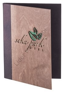 Kod: 0517 Ahşap İçten Vidalı Menü Lazer Kesim (23x32 cm)