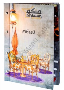Kod: 11151 Vidalı Ofset Menü Kabı (24x34 cm)