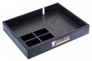 Kod: 1200 Golden Black Kettle Tepsisi (42x30 cm)