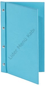 Kod: 257 Vidalı Model Sıcak Baskılı Menü Kabı (19x32 cm)