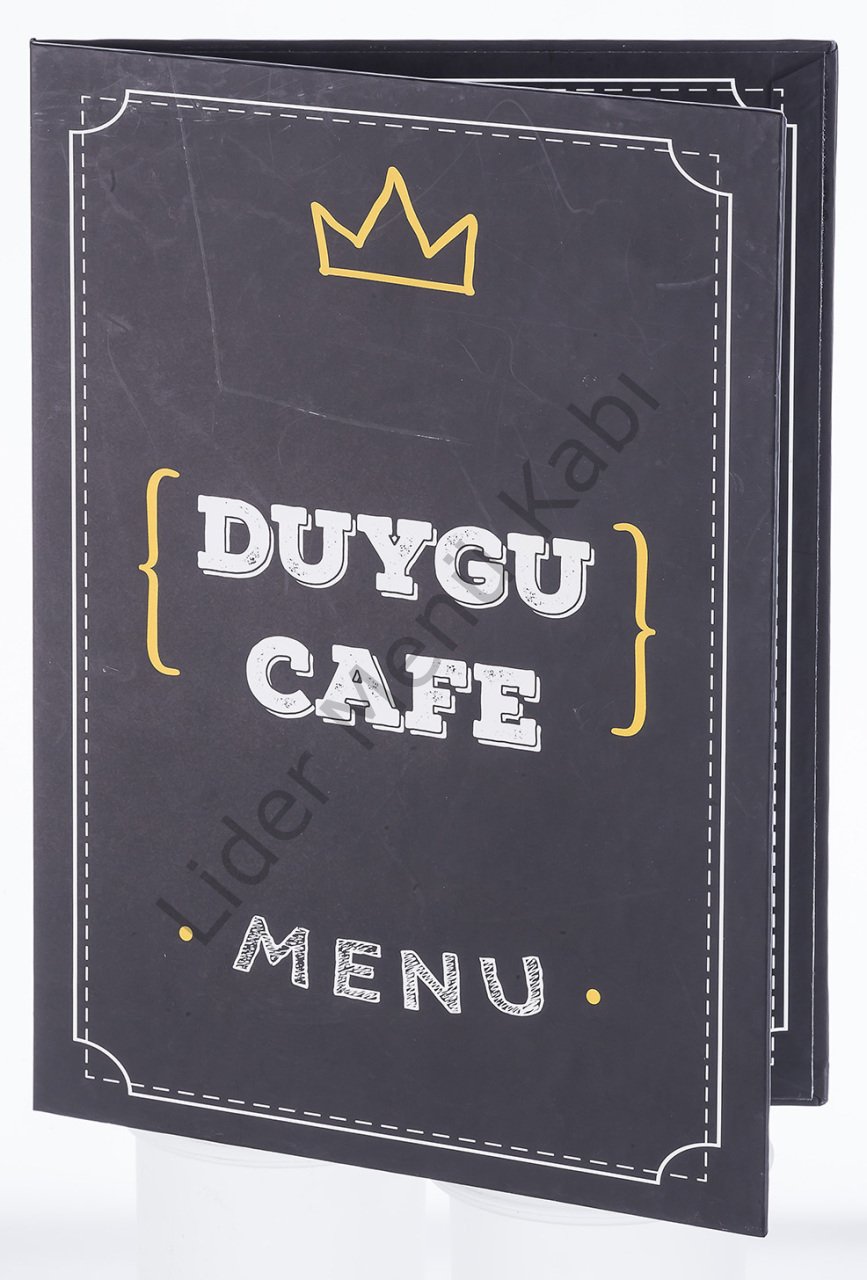 Kod: 11158 Ofset Sert Kapak Menü Kabı (21x30 cm)