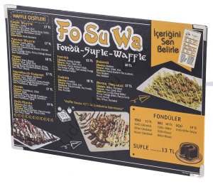 Kod: 11060 Ofset Sert Kapak Menü Kabı (24x34 cm)