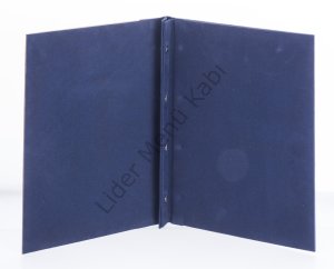 Kod: 0548 Ahşap İçten Vidalı Lazer Kazımalı Menü Kabı (Ebat: 23x32 cm)