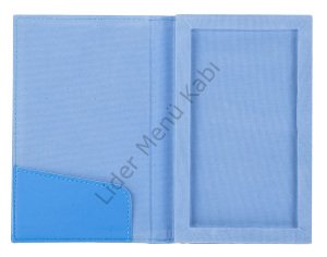 Kod: 954 Deri Metal Plakalı Hesap Sümeni (Ebat: 12x20 cm)