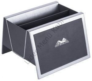 Kod: G1308 Comfort Model Broşürlük Gümüş Gri (32x32x24 cm)