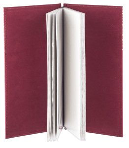 Kod: 164 Vidalı Varak Baskılı Menü Kabı (Görsel Ebat: 19x32 cm)