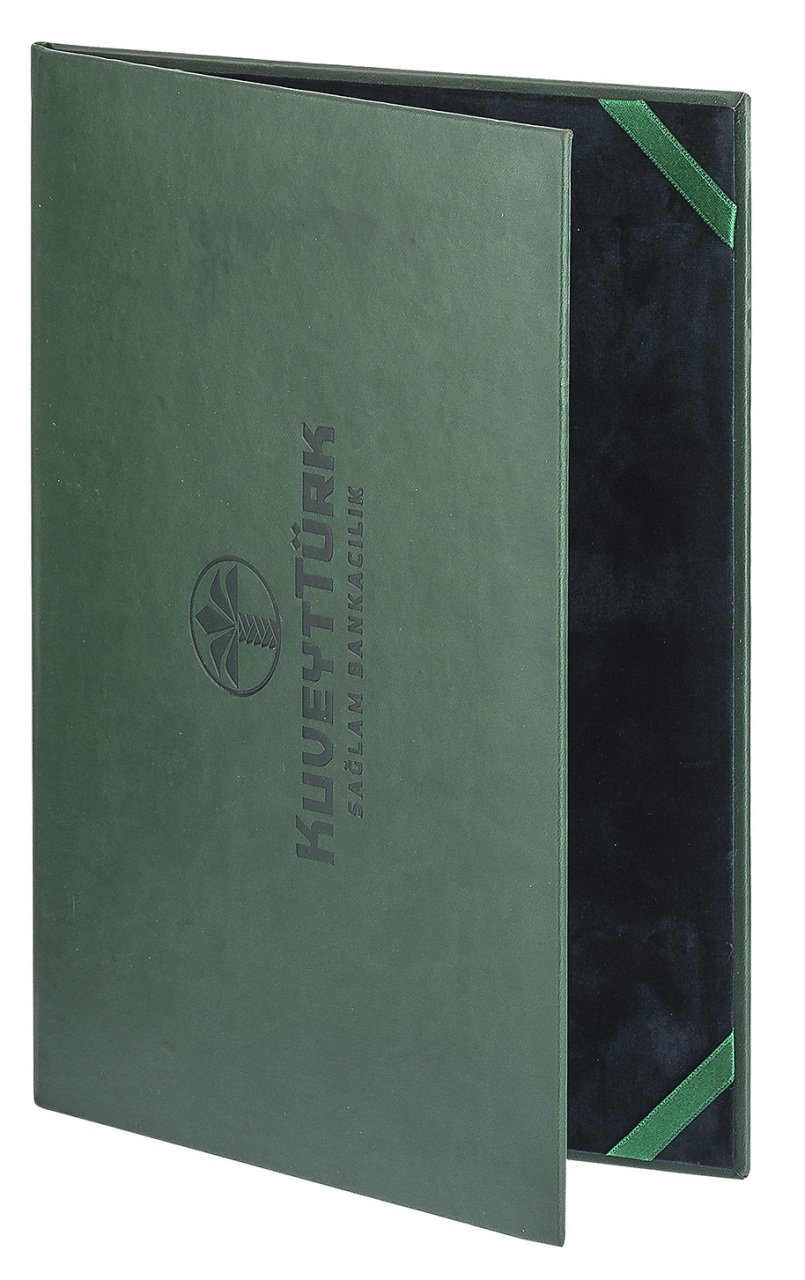 Kod: 0928 Diploma & Sertifika Kabı Termo Deri Gofre Baskılı (23x32 cm)